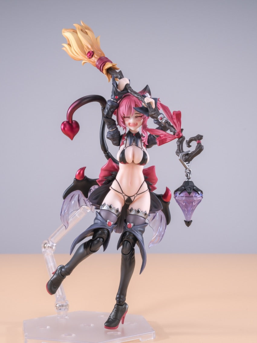 【予約商品】次元具像 1/12 見習い魔女 星川猫 赤髪 Ver. 塗装済み可動フィギュア