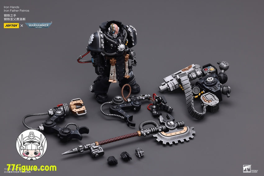 【品切れ】ジョイトイ JoyToy Source 1/12『ウォーハンマー40K』アイアン・ハンド フェイロス神父 塗装済み可動フィギュア