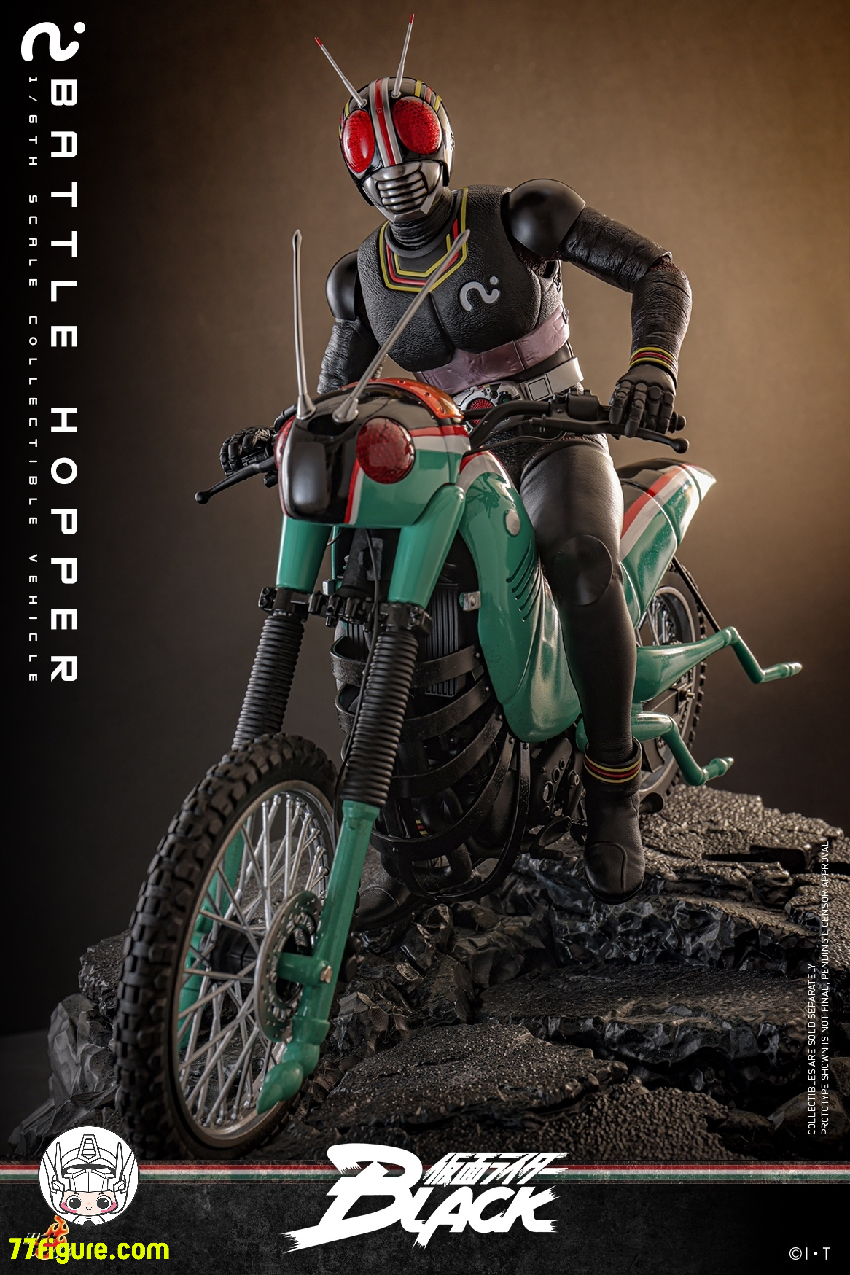 【予約商品】HotToys 1/6 TMS161 仮面ライダーBLACK バトルホッパー 塗装済み可動フィギュア