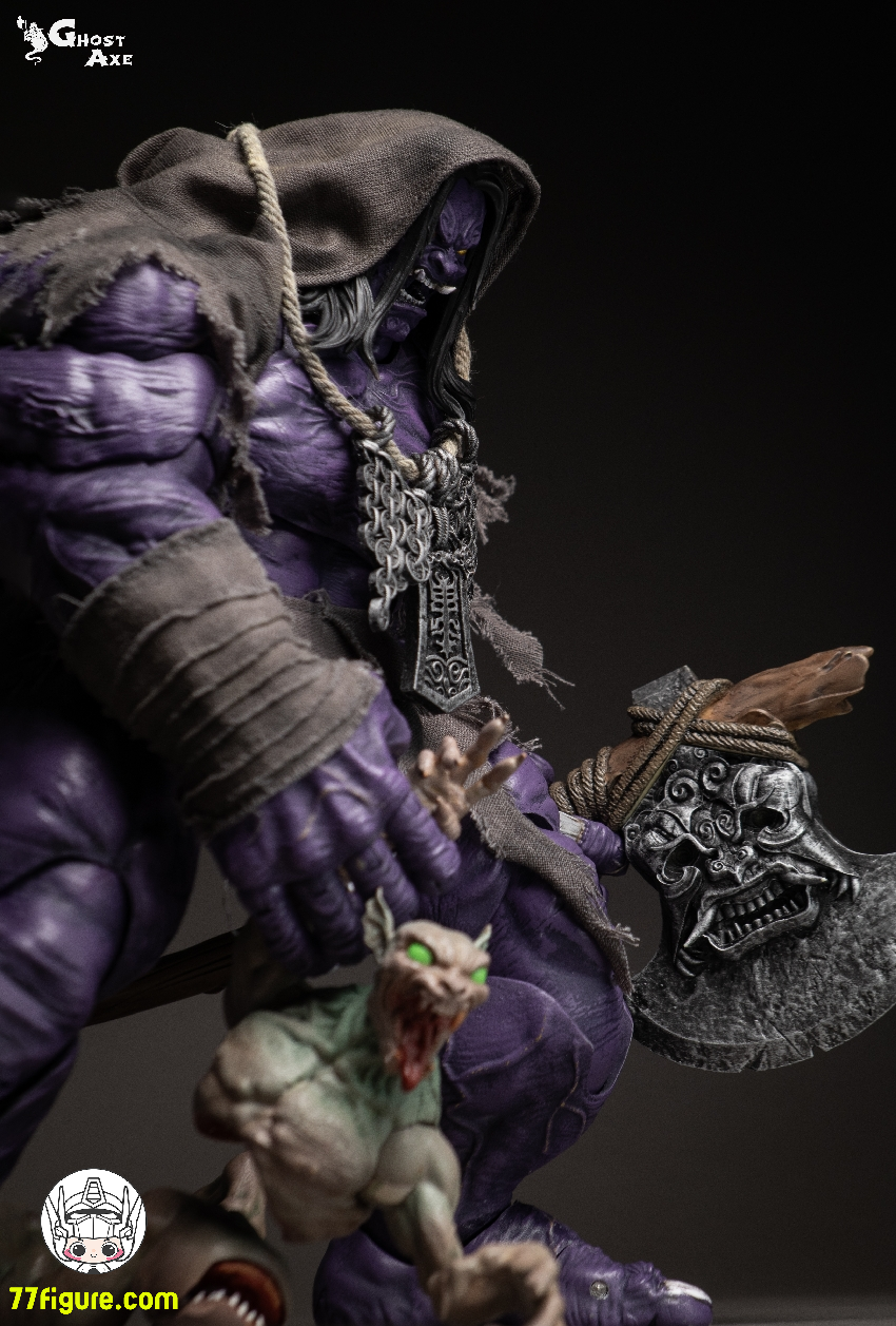 【予約商品】Ghost Axe 1/12 大洪荒シリーズ 魑 塗装済み可動フィギュア