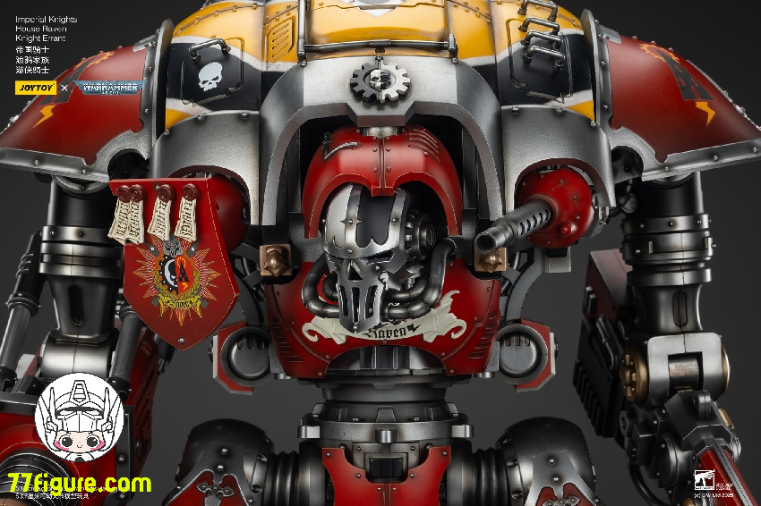 【予約商品】ジョイトイ JoyToy Source 1/18 『ウォーハンマー40K』インペリアル ナイト ハウス レイヴン ナイト エラント 塗装済み可動フィギュア