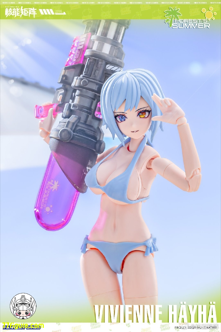 【品切れ】Nuke Matrix 1/12 「ファンタジーガール」Vivienne Häyhä Summer Shine Ver. プラモデル