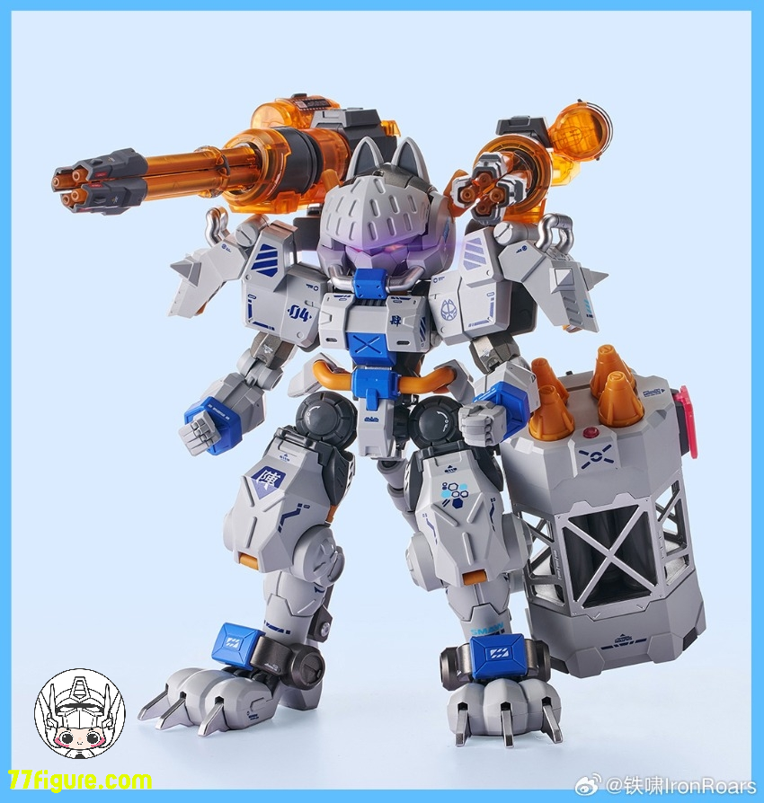 【品切れ】XiaoT x Hobby Mio 1/60 鉄嘯 超機動装甲 C.A.T-04 陣 プラモデル