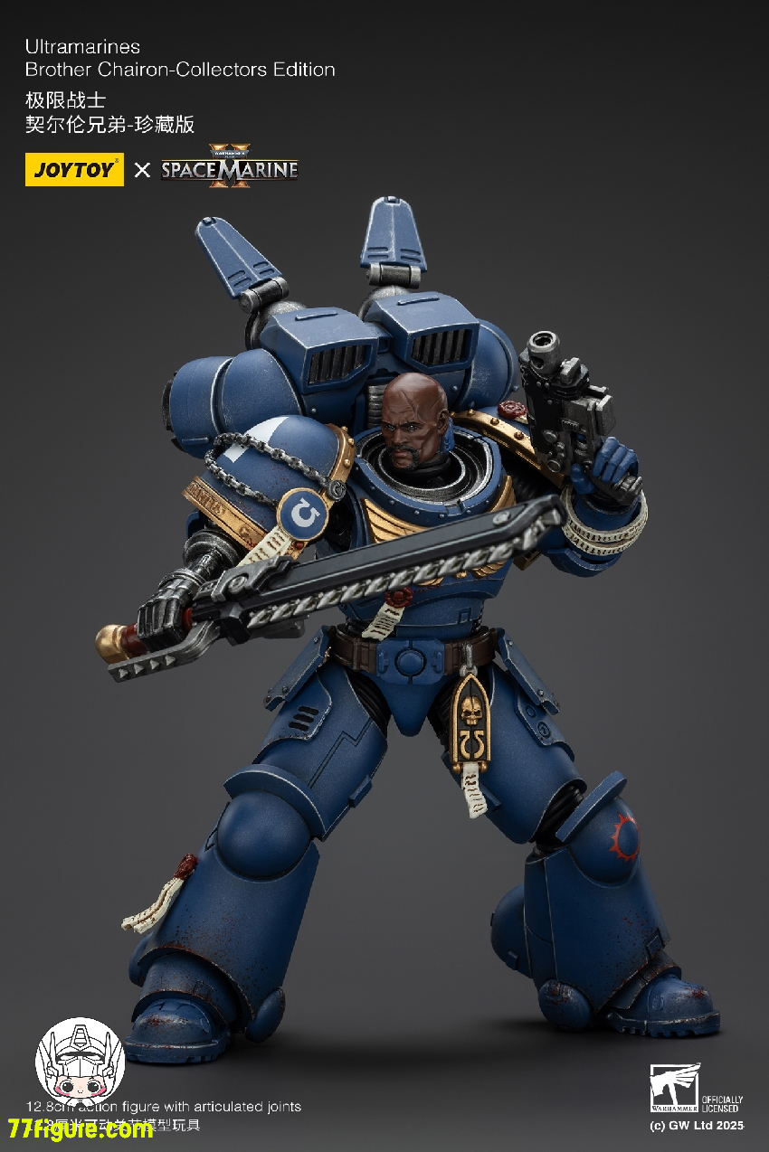 【品切れ】ジョイトイ JoyToy Source 1/18 『ウォーハンマー40K』ウルトラマリン ブラザー・チャイロン - コレクターズ版 塗装済み可動フィギュア