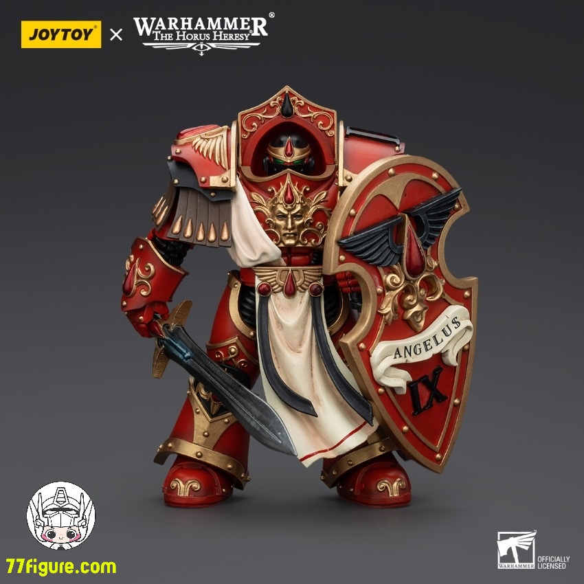 【品切れ】ジョイトイ JoyToy Source 1/18 『ウォーハンマー ホルスの異端』ブラッド エンジェル クリムゾン パラディン部隊 クリムゾン パラディン 3 塗装済み可動フィギュア