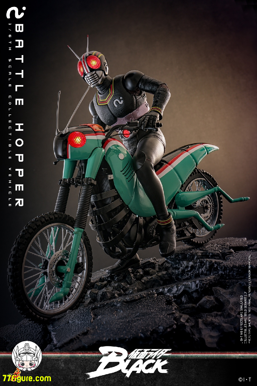 【予約商品】HotToys 1/6 TMS161 仮面ライダーBLACK バトルホッパー 塗装済み可動フィギュア