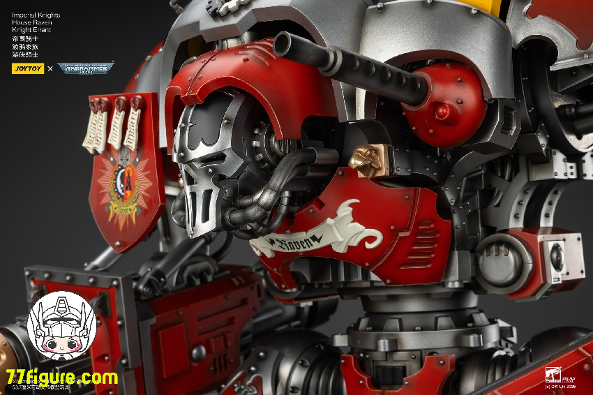 【予約商品】ジョイトイ JoyToy Source 1/18 『ウォーハンマー40K』インペリアル ナイト ハウス レイヴン ナイト エラント 塗装済み可動フィギュア
