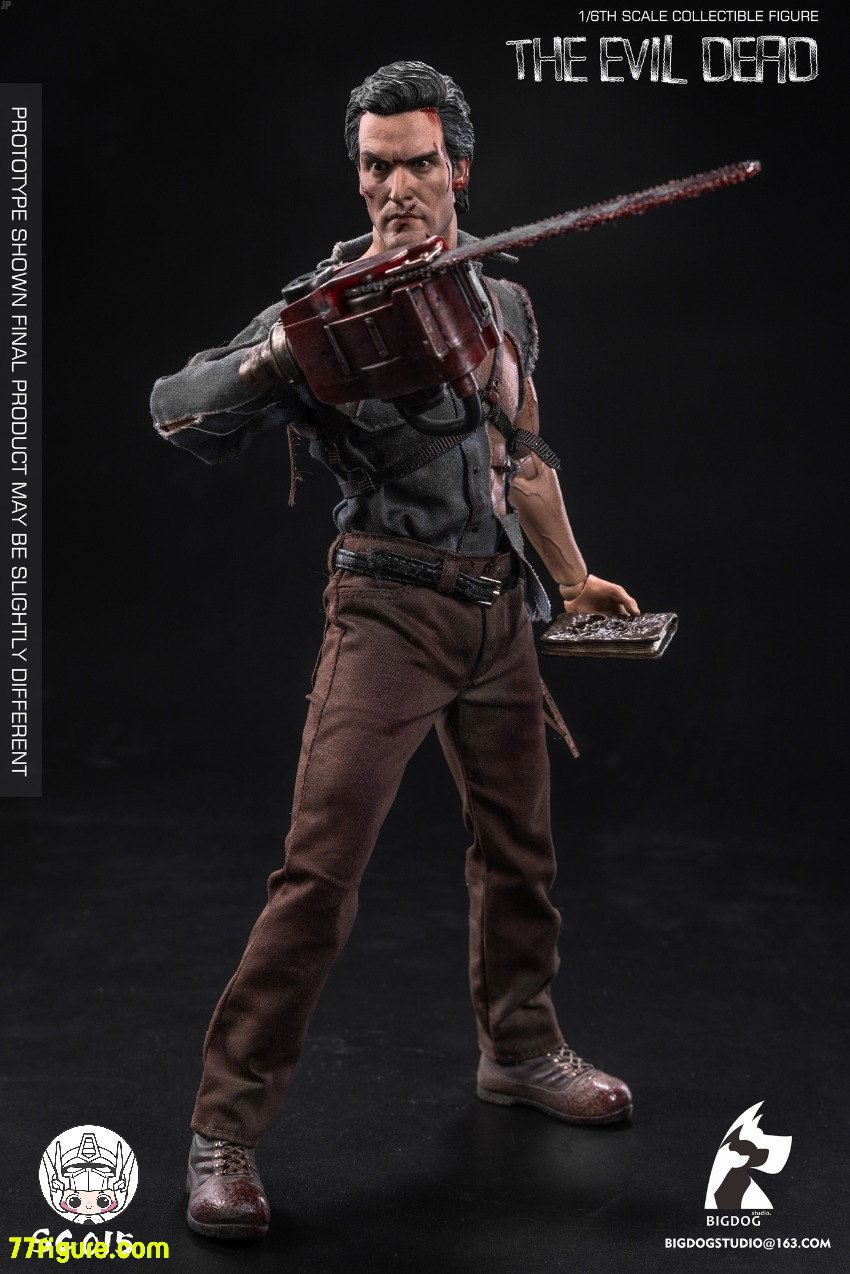 【予約受付終了】BIGDOG STUDIO 1/6 SC015 死霊のはらわた 豪華版 二体セット 塗装済み可動フィギュア