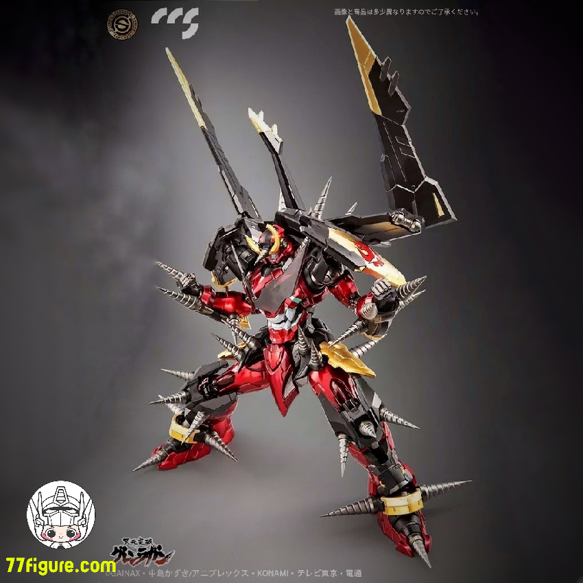 CCSTOYS 天元突破グレンラガン グレンラガン 合金可動フィギュア 再販 CCSTOYS 天元突破グレンラガン グレンラガン 合金可動フィギュア 再販