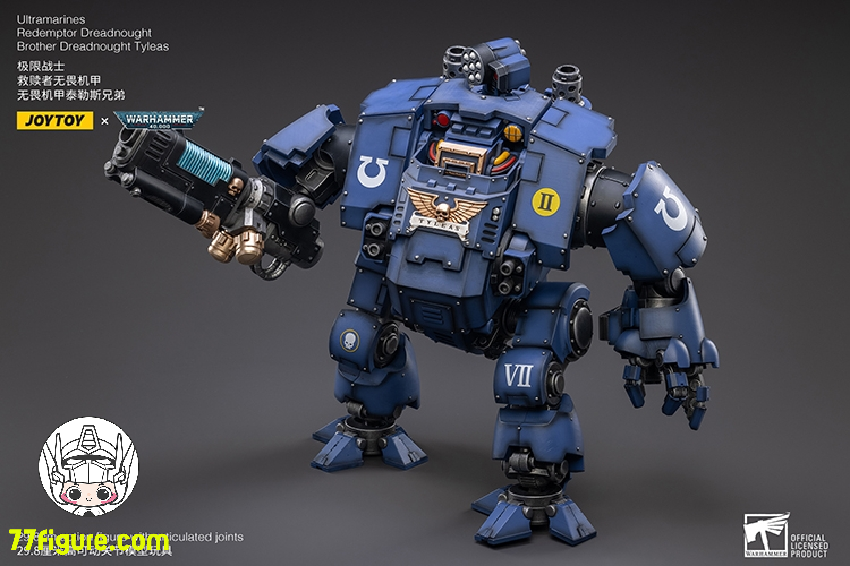 【品切れ】ジョイトイ JoyToy Source 1/18『ウォーハンマー40K』ウルトラマリン リデンプター ドレッドノート タイレアス兄弟 塗装済み可動フィギュア