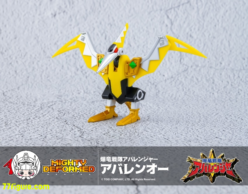 【予約商品】Action Toys MIGHTY DEFORMED 恐竜戦隊ジュウレンジャー アバレンオー 塗装済み可動フィギュア