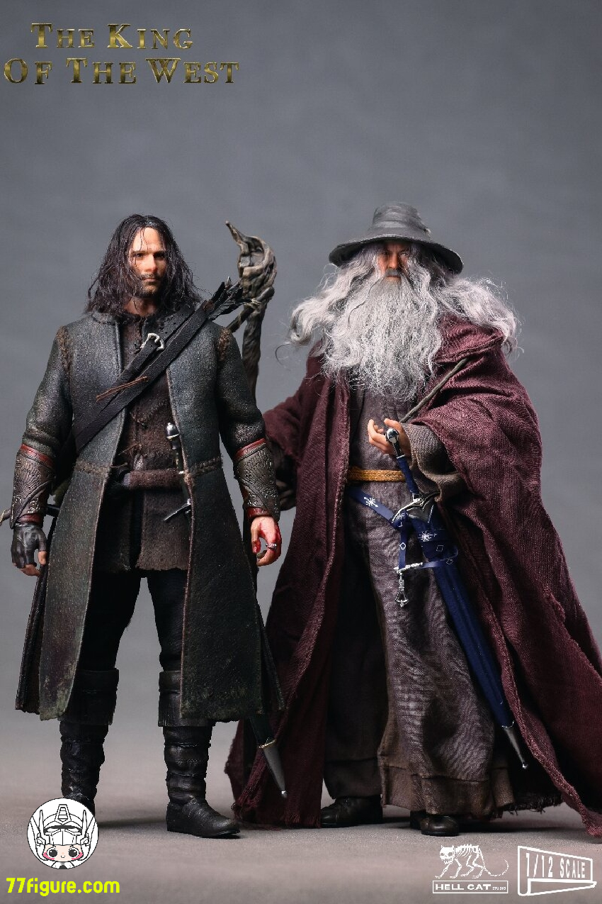 【予約商品】Hell Cat 1/12 DYM202403『指輪物語』アラゴルン 塗装済み可動フィギュア