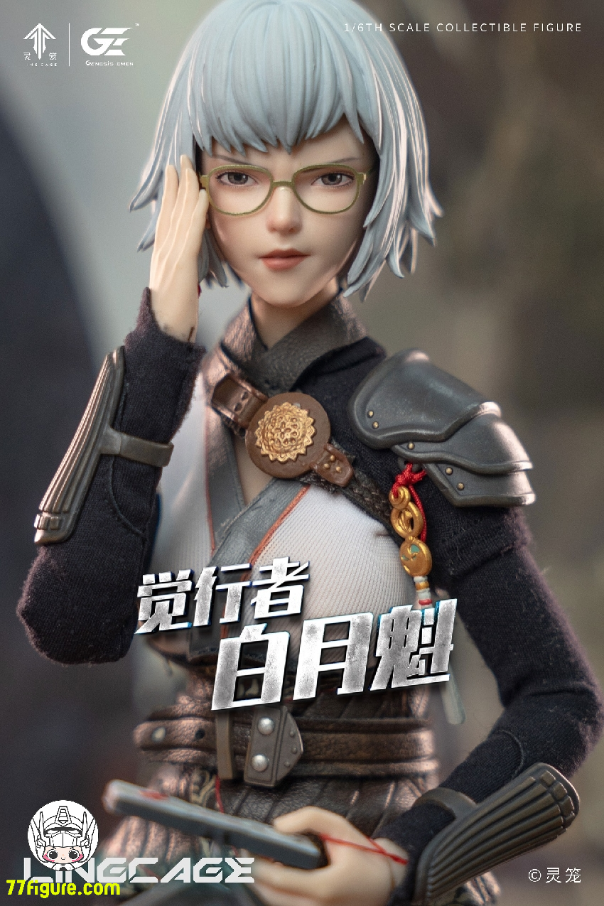 【先行販売】Genesis Emen 1/6 LL-BYK02『霊篭:INCARNATION』覚行者・白月魁 塗装済み可動フィギュア