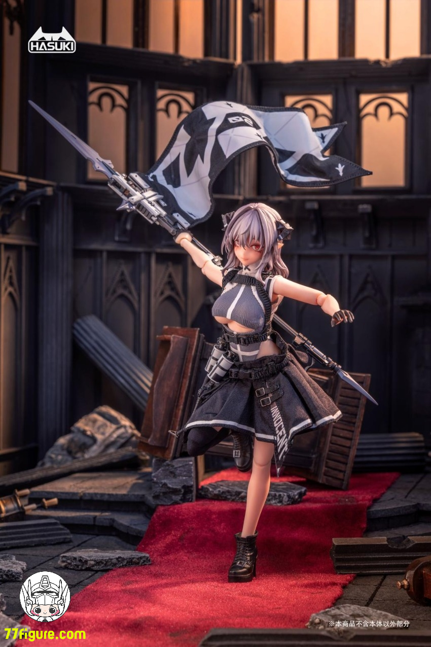HASUKI 1/12 PA009 「Pocket Art」サキュバスシスター フリーデ SP Ver. 塗装済み可動フィギュア