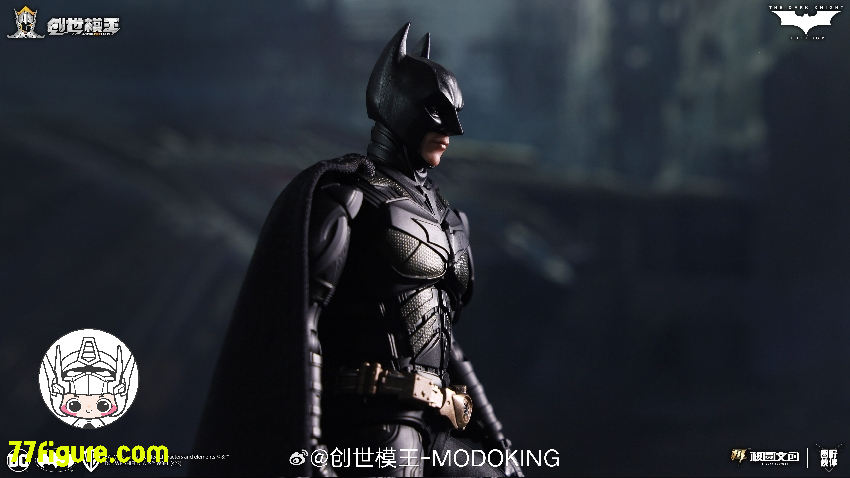 【品切れ】創世模王 Modoking 1/12 バットマン: ダークナイト バットスーツ プラモデル 豪華版