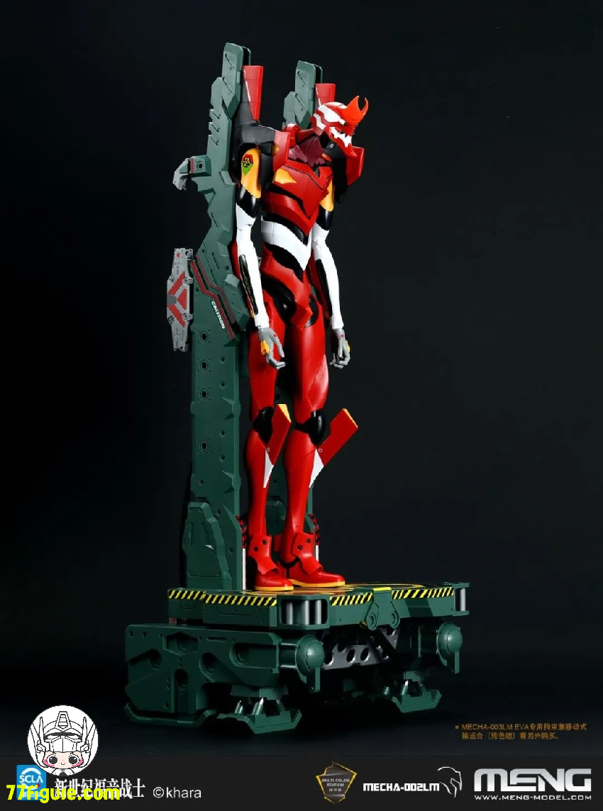 【品切れ】MENG Model Mecha-002LM 新世紀エヴァンゲリオン EVA-02 Ver1.5 LED付き プラモデル