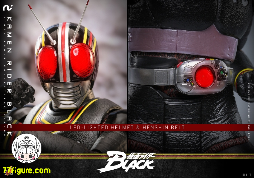【予約商品】HotToys 1/6 TMS158 仮面ライダーブラック 塗装済み可動フィギュア
