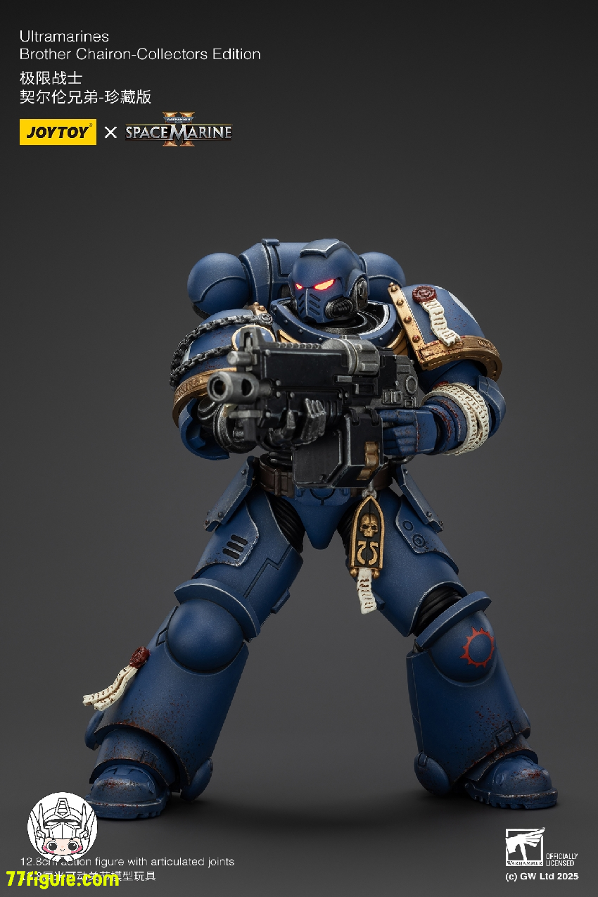 【品切れ】ジョイトイ JoyToy Source 1/18 『ウォーハンマー40K』ウルトラマリン ブラザー・チャイロン - コレクターズ版 塗装済み可動フィギュア