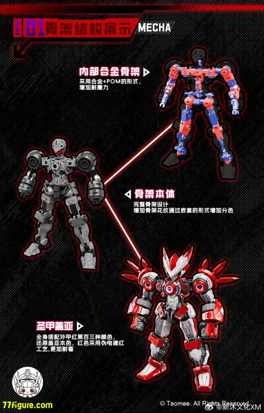 【予約商品】新沐文化 1/10 『セアル号』 聖甲ガイア プラモデル