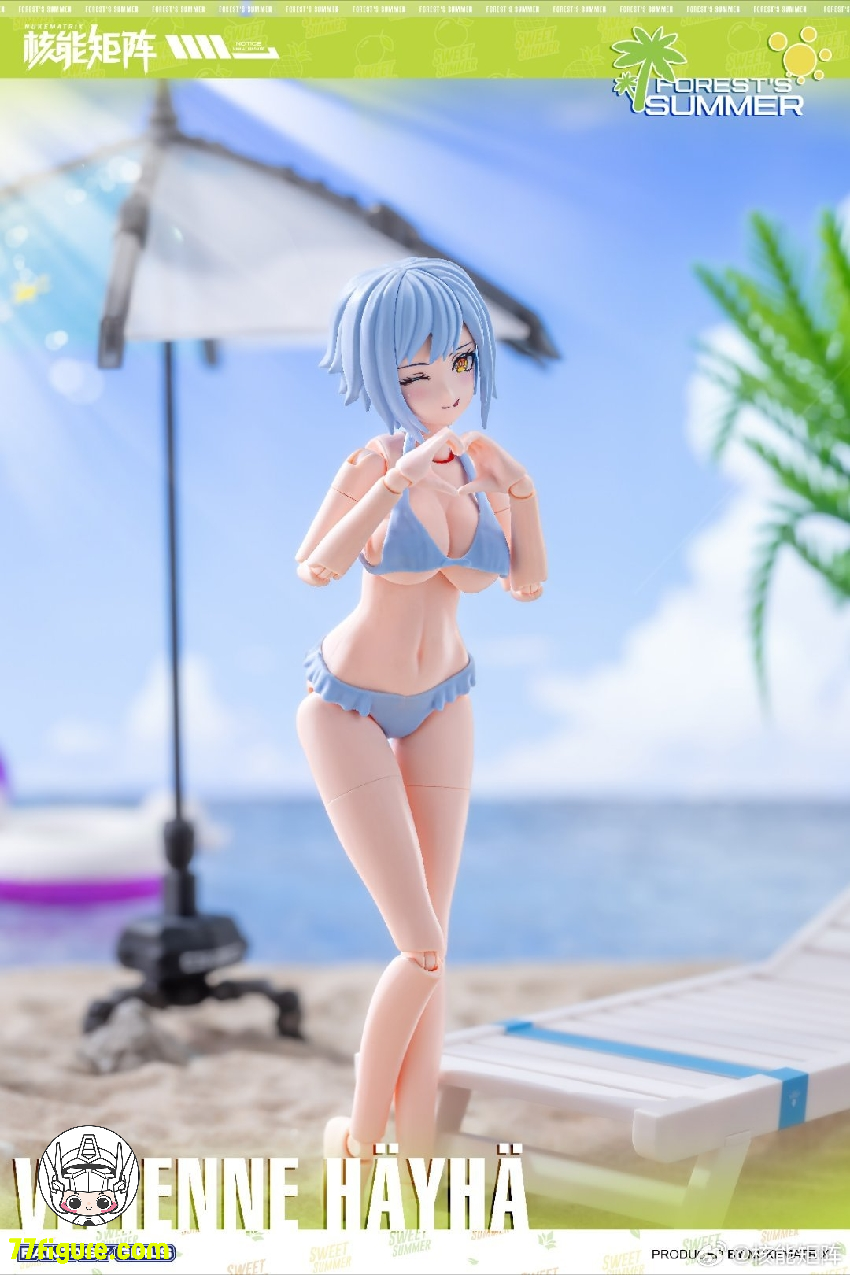 【品切れ】Nuke Matrix 1/12 「ファンタジーガール」Vivienne Häyhä Summer Shine Ver. プラモデル