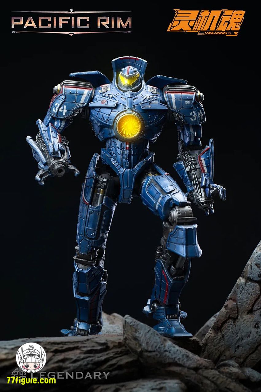 【品切れ】LingJiHun パシフィック・リム ジプシー・デンジャー 塗装済み可動フィギュア