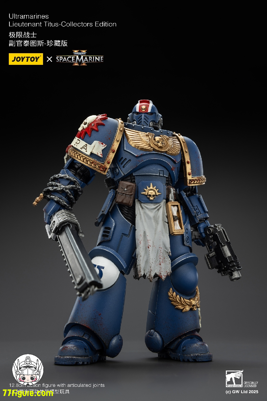 【予約商品】ジョイトイ JoyToy Source 1/18 『ウォーハンマー40K』ウルトラマリン タイタス中尉 - コレクターズ版 塗装済み可動フィギュア