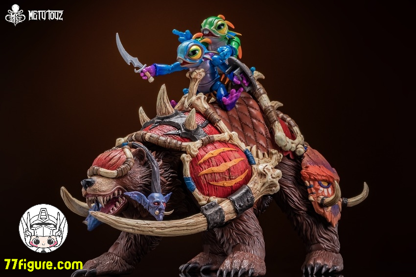【予約商品】Metytoyz 装甲巨熊 マウント 限定版 塗装済み可動フィギュア