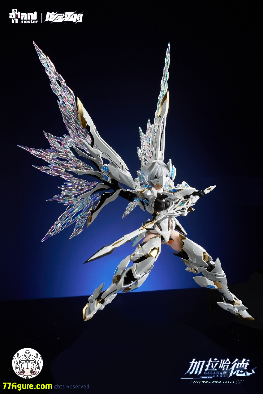 【品切れ】Animester & 核金重構 1/12 「白竜の騎士」ガラハッド(GALAHAD) プラモデル