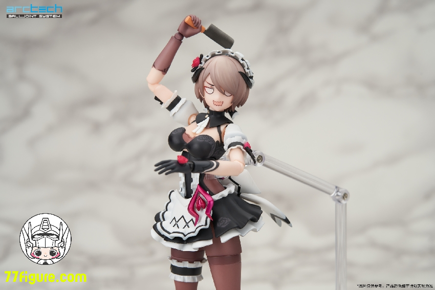 【品切れ】Apex Toys Arctech 1/8 『崩壊インパクト 3rd』 リタ ダーク ローズ バージョン 塗装済み可動フィギュア