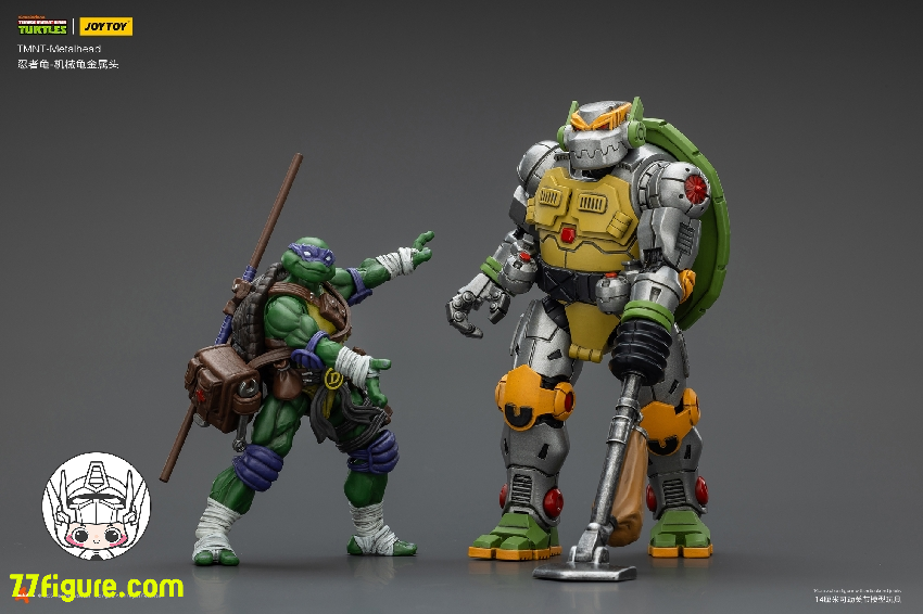 【予約商品】ジョイトイ JoyToy 1/18 ティーンエイジ ミュータント ニンジャ タートルズ 『TMNT 』メタルヘッド 塗装済み可動フィギュア