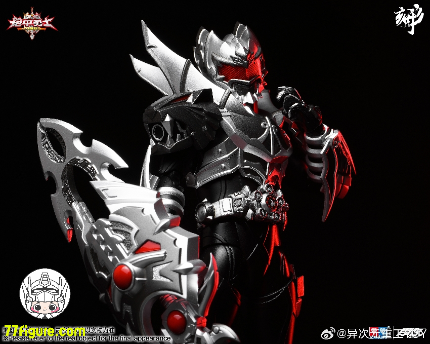 【品切れ】異次元重工 1/12 DI-AH-10 『鎧甲勇士』暗黒帝皇侠 塗装済み可動フィギュア