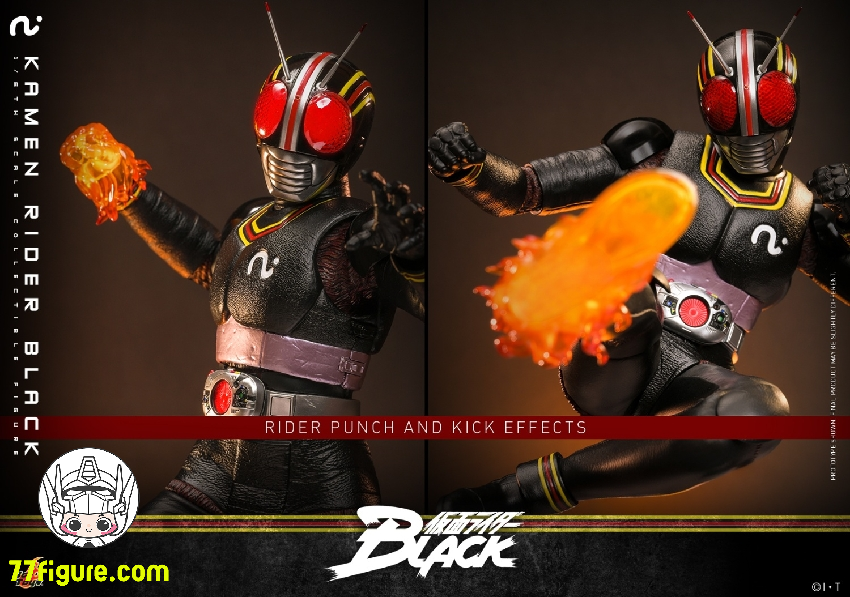 【予約商品】HotToys 1/6 TMS158 仮面ライダーブラック 塗装済み可動フィギュア