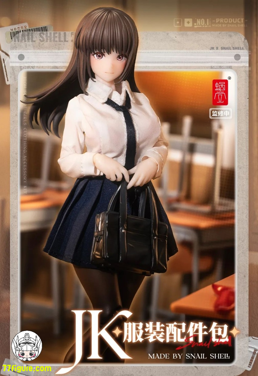 【予約商品】蝸之殻(スネイルシェル) 1/12 空想JKシリーズ JK-01バニーガール レナ & レナ用高校制服ドール服セット 塗装済み可動フィギュア
