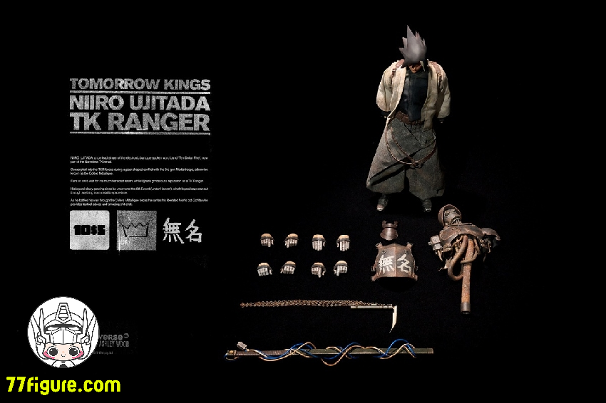【予約受付終了】Underverse 1/6 Tomorrow Kings TK Ranger Niiro Ujitada 塗装済み可動フィギュア