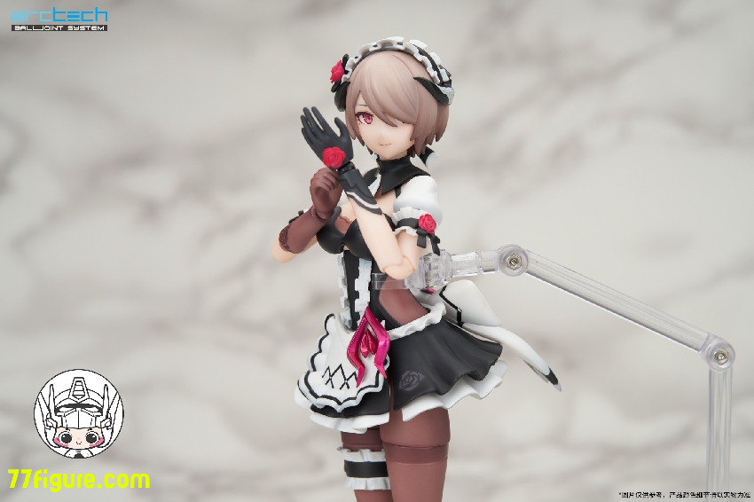 【品切れ】Apex Toys Arctech 1/8 『崩壊インパクト 3rd』 リタ ダーク ローズ バージョン 塗装済み可動フィギュア
