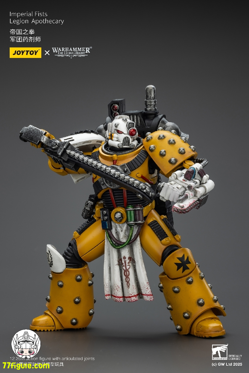【予約商品】ジョイトイ JoyToy Source 1/18 『ウォーハンマー ホルスの異端』インペリアル フィスト レギオン 薬剤師 塗装済み可動フィギュア