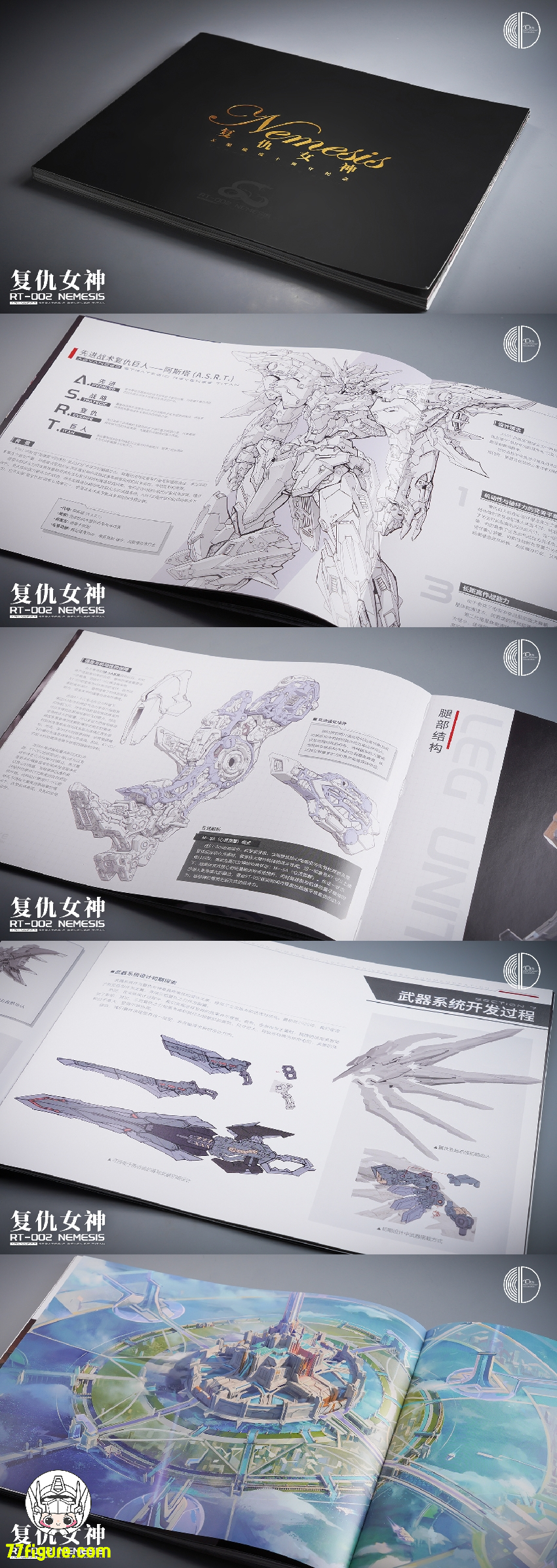 インフィニットディメンション Infinite Dimension 1/100 復讐の女神 RT-002 ネメシス プラモデル