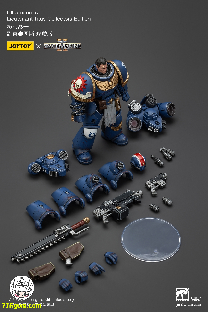 【予約商品】ジョイトイ JoyToy Source 1/18 『ウォーハンマー40K』ウルトラマリン タイタス中尉 - コレクターズ版 塗装済み可動フィギュア