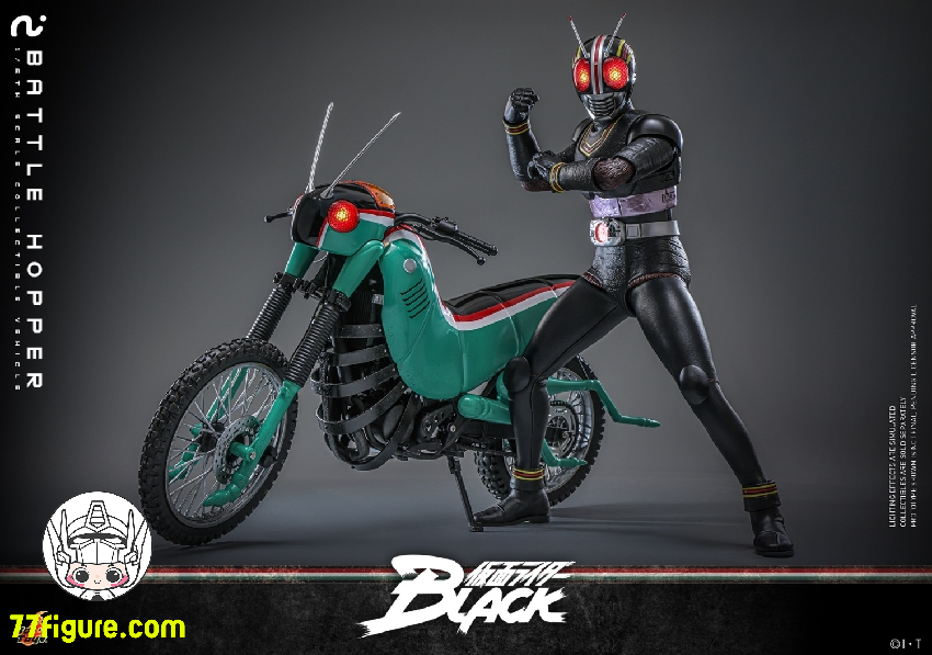 【予約商品】HotToys 1/6 TMS161 仮面ライダーBLACK バトルホッパー 塗装済み可動フィギュア