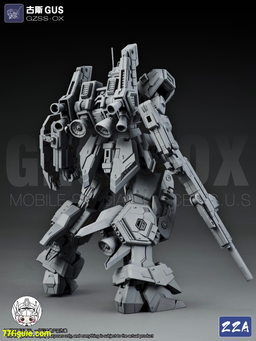 【予約商品】ZZA Model 1/100 GZSS-OX ガス プラモデル