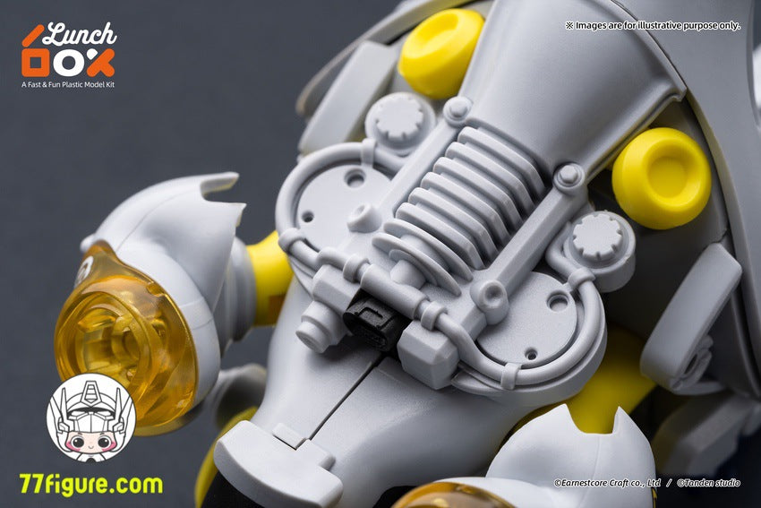 【品切れ】核誠治造 Earnestcore Craft ランチボックス シリーズ 大兜丸 紅牛甲虫車隊 青透明版 プラモデル