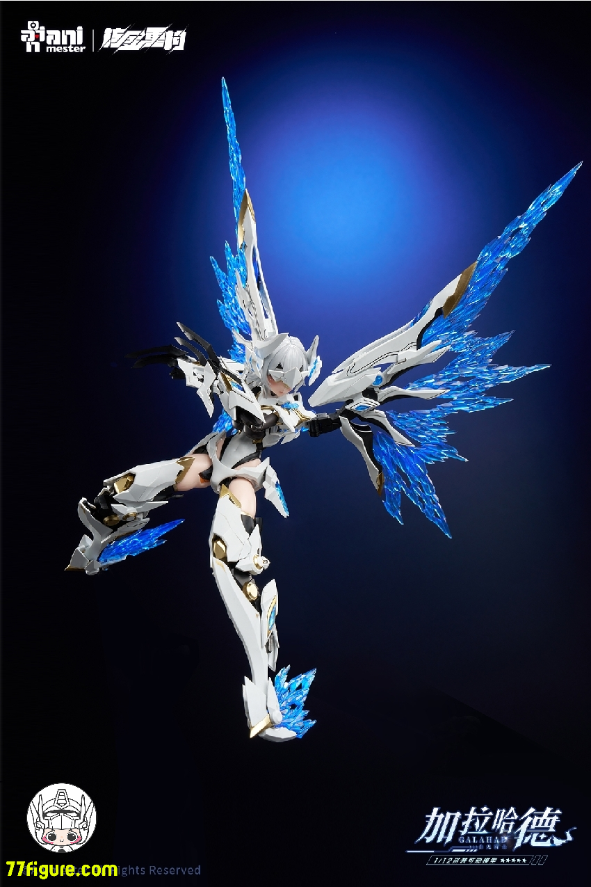 【品切れ】Animester & 核金重構 1/12 「白竜の騎士」ガラハッド(GALAHAD) プラモデル