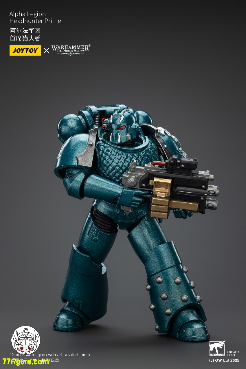 【予約商品】ジョイトイ JoyToy Source 1/18 『ウォーハンマー ホルスの異端』アルファ・レギオン ヘッドハンター プライム 塗装済み可動フィギュア