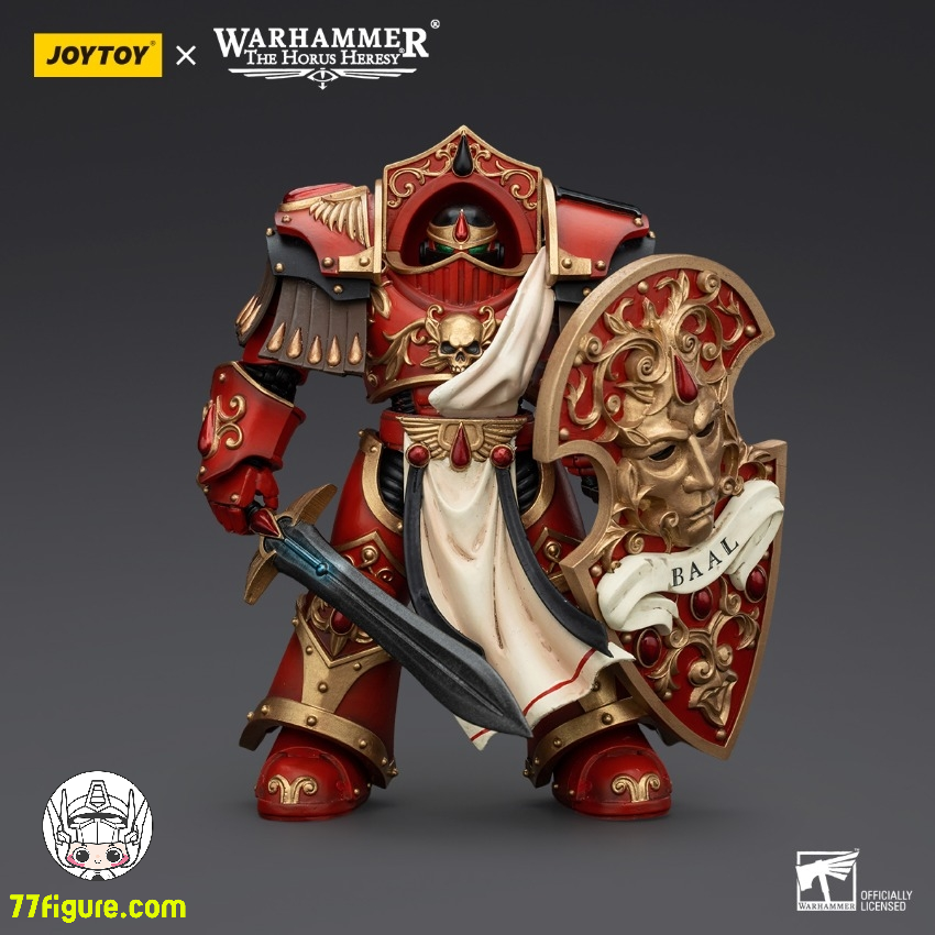 【品切れ】ジョイトイ JoyToy Source 1/18 『ウォーハンマー ホルスの異端』ブラッド エンジェル クリムゾン パラディン部隊 クリムゾン パラディン 2 塗装済み可動フィギュア