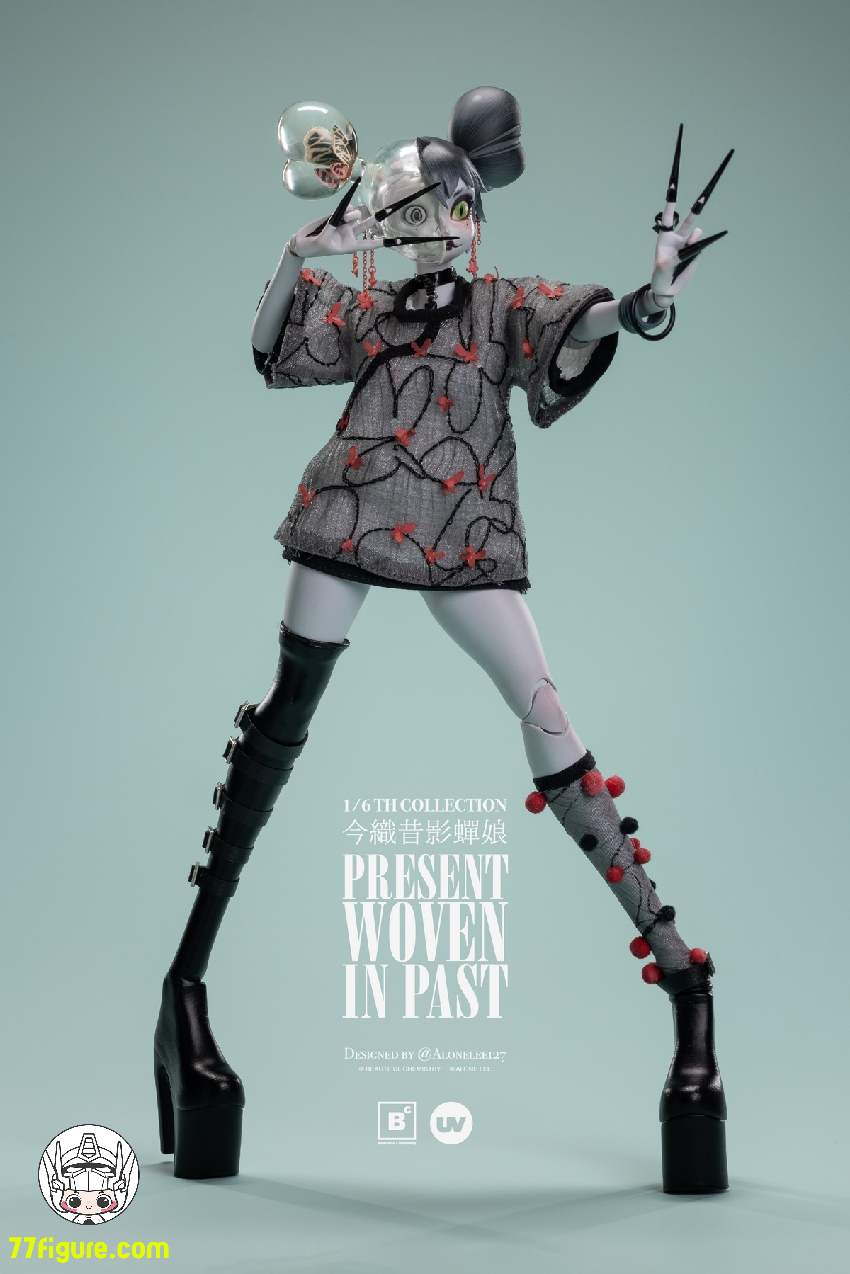 【品切れ】Beautiful Chemistry x127 1/6 UV202413 今織昔影 蝉娘 塗装済み可動フィギュア