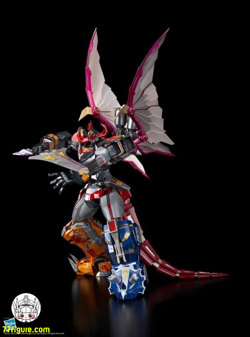【予約商品】(再版)Flame Toys マイティ・モーフィン・パワーレンジャー ダイノメガゾード 塗装済み可動フィギュア