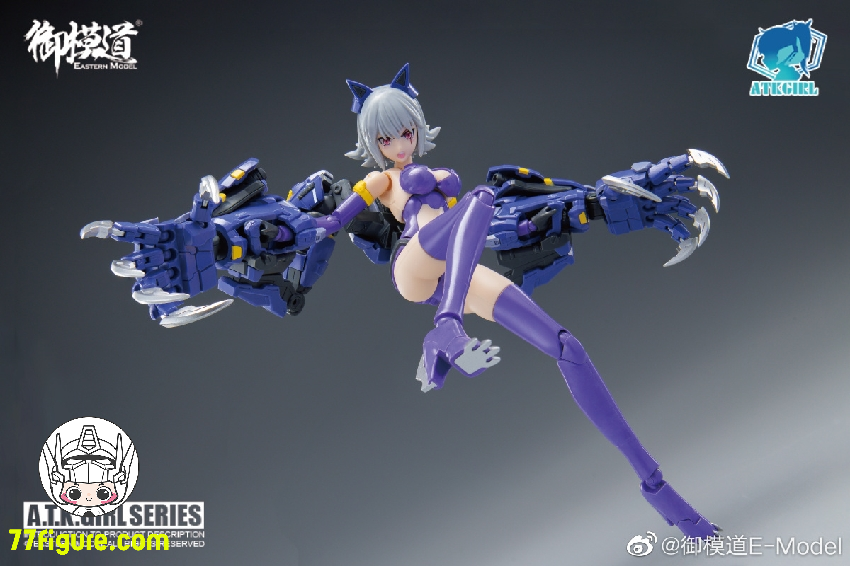 【品切れ】御模道 1/12 「A.T.K.GIRL」フェンリル プラモデル