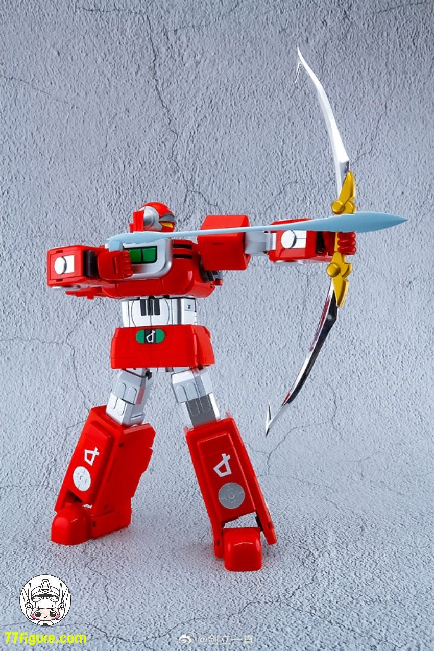 【予約受付終了】Action Toys ダイキャストメタル『光速電神アルベガス』 塗装済み可動フィギュア