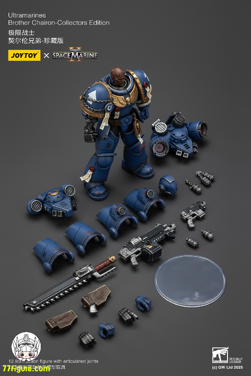【品切れ】ジョイトイ JoyToy Source 1/18 『ウォーハンマー40K』ウルトラマリン ブラザー・チャイロン - コレクターズ版 塗装済み可動フィギュア