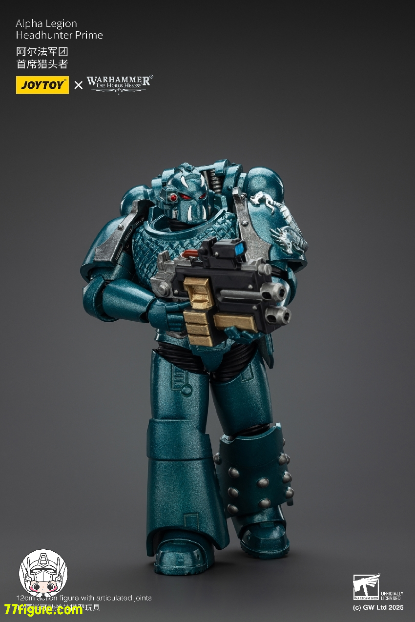 【予約商品】ジョイトイ JoyToy Source 1/18 『ウォーハンマー ホルスの異端』アルファ・レギオン ヘッドハンター プライム 塗装済み可動フィギュア
